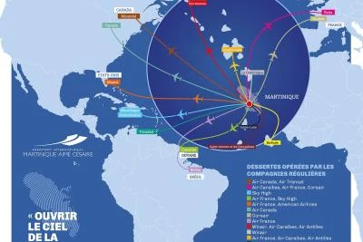 cartographie marchés Martinique