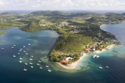 Vue aérienne Martinique crédit: Guilain Grenier